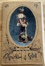 BRADLEY by Sparkles 'n' Spirit Sewing Craft Pattern 22” Scarecrow