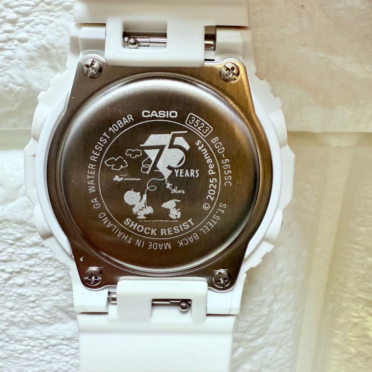 Casio Baby-G BGD-565SC Snoopy PEANUTS 75th Anniversary Limited