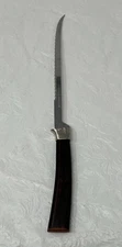 Filet Knife Serrated Stainless USA Amway Vintage 5" Blade 9" Total