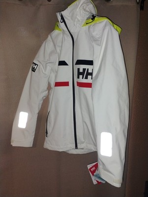 Helly Hanson Salt, New With Tags, White, Mens Large
