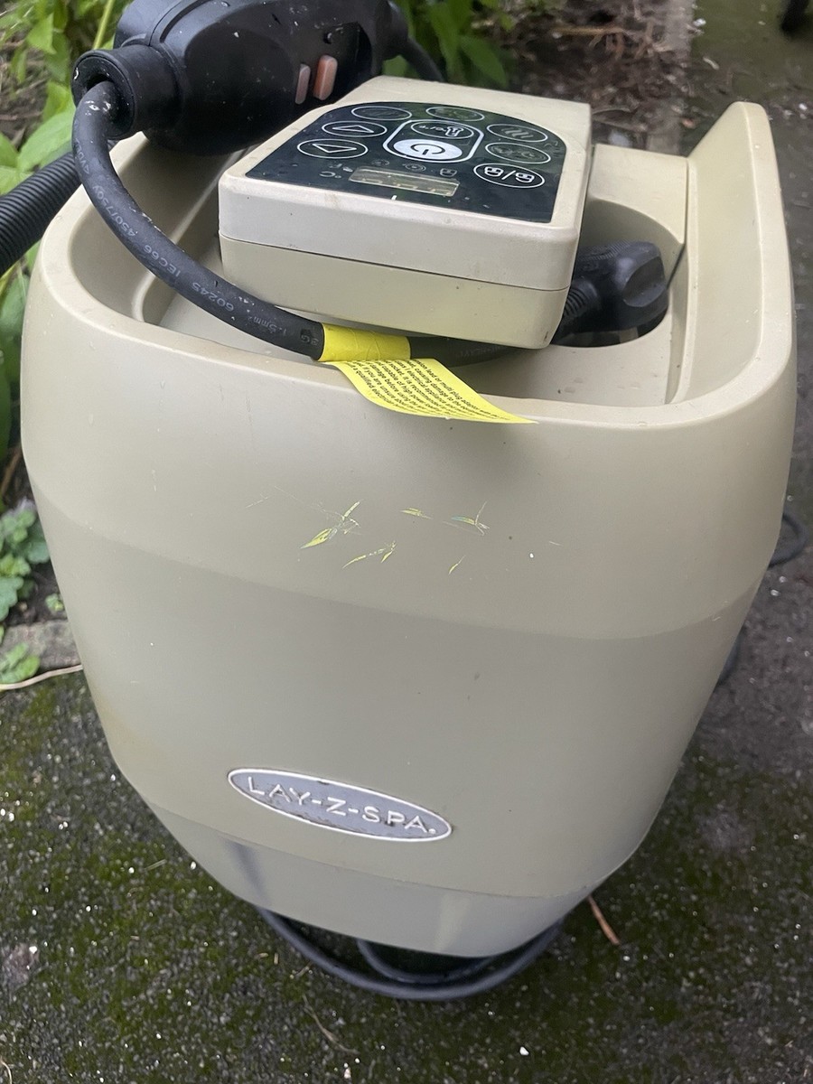 Bestway Lay-Z-Spa S100102 Lazy Spa Pump Heater Unit Fully working