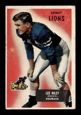 1955 Bowman #21 Lee Riley Lions VG-EX *6e