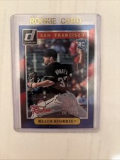 2014 Panini The Rookies Heath Hembree #39 Silver Season Stat Line /31 (RC)