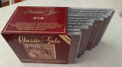 10 CDs Box Classic Gala Mozart Haydn Strauss Beethoven Ravel Dvorak Vivaldi