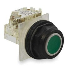 Schneider Electric 30mm Flush Push Button SPDT Green Momentary Operator 600V