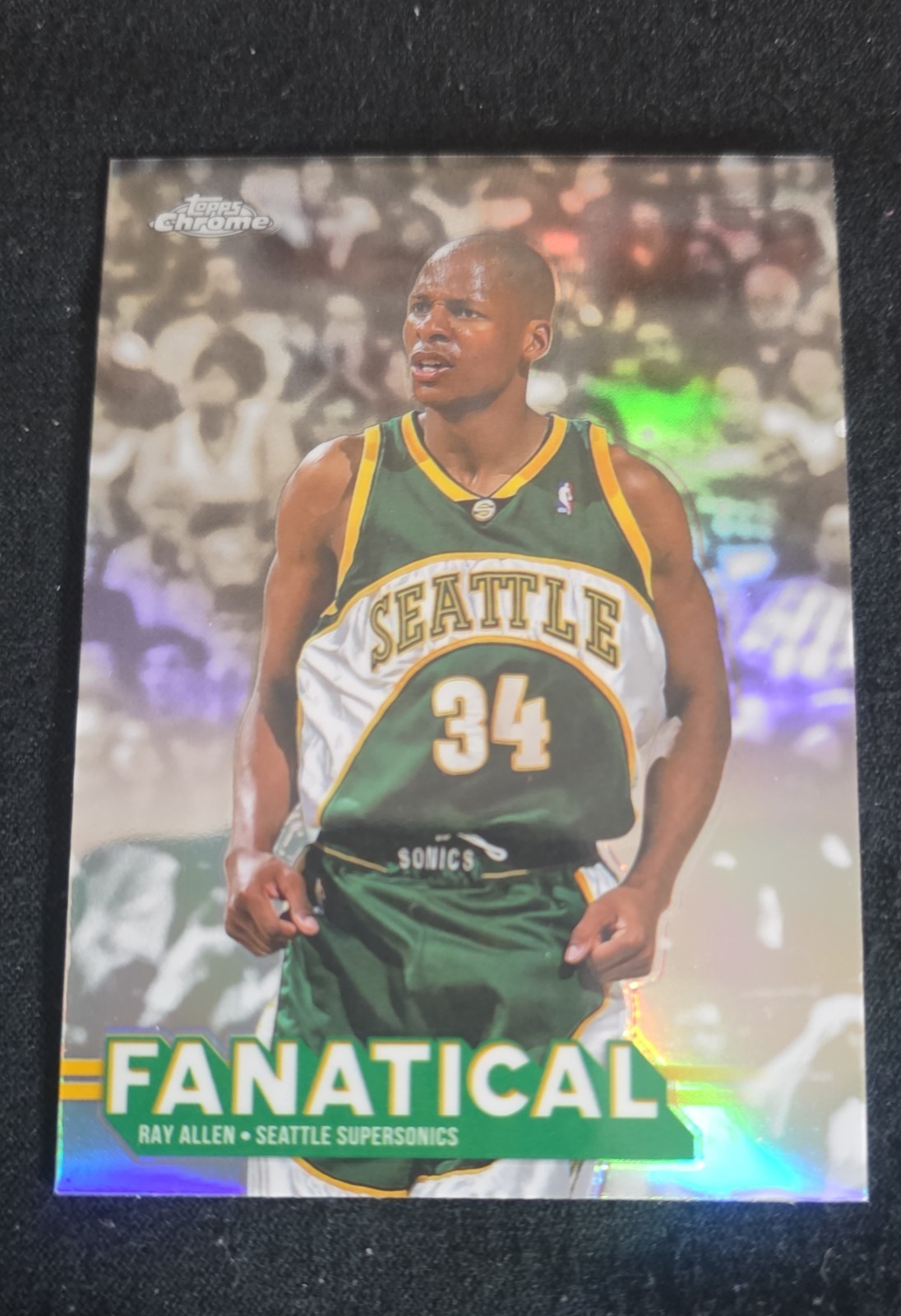 🔥2025-26 Topps Chrome - Fanatical Ray Allen #FAN-18 Case Hit HOF🔥