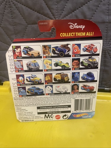 “Big Hero 6” Baymax, Hot Wheels Character Car, New - Picture 3 of 3