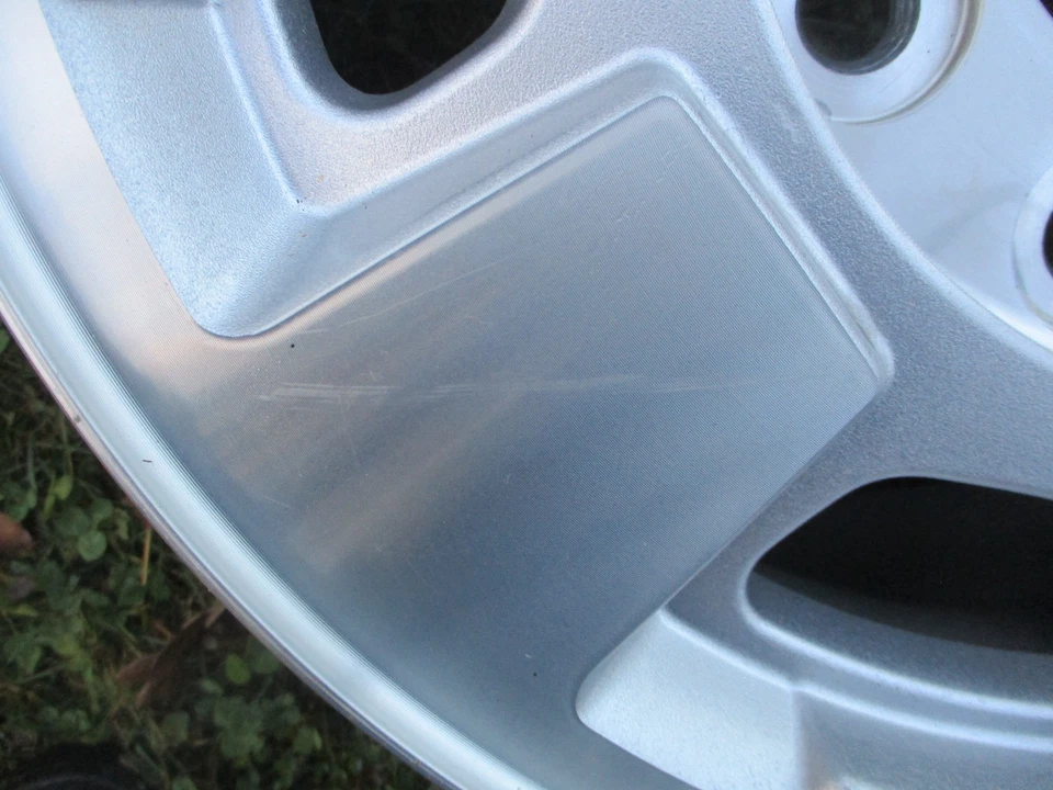 Aro de roda 17"" x 7,5"" Silverado 2500 3500 prata usinada fabricante de equipamento original 5500 2011-2019 #8 - Imagem 4 de 4