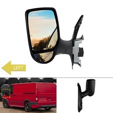 For Ford Transit MK7 2006-2014 Short Arm Door Wing Mirror Electric Left Side N/S