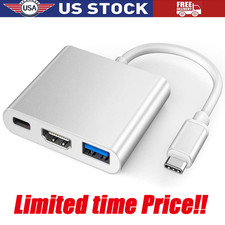 USB Type C to HDMI HDTV TV Cable Adapter Converter For USB-C Phone Tablet Lot