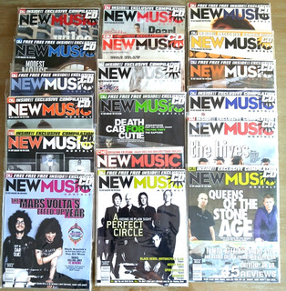 CMJ New Music Magazine Lot of (18) ALL with CDs Inside (Thursday Auction)