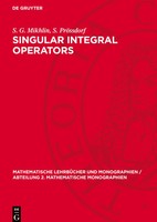 S. PröSsdorf (U. A.) | Singular Integral Operators | Buch | Deutsch (1986)
