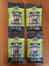 4 New 6ct Packs Redbarn 416169 7" Bully Sticks for Dogs -All Expire July 2028+