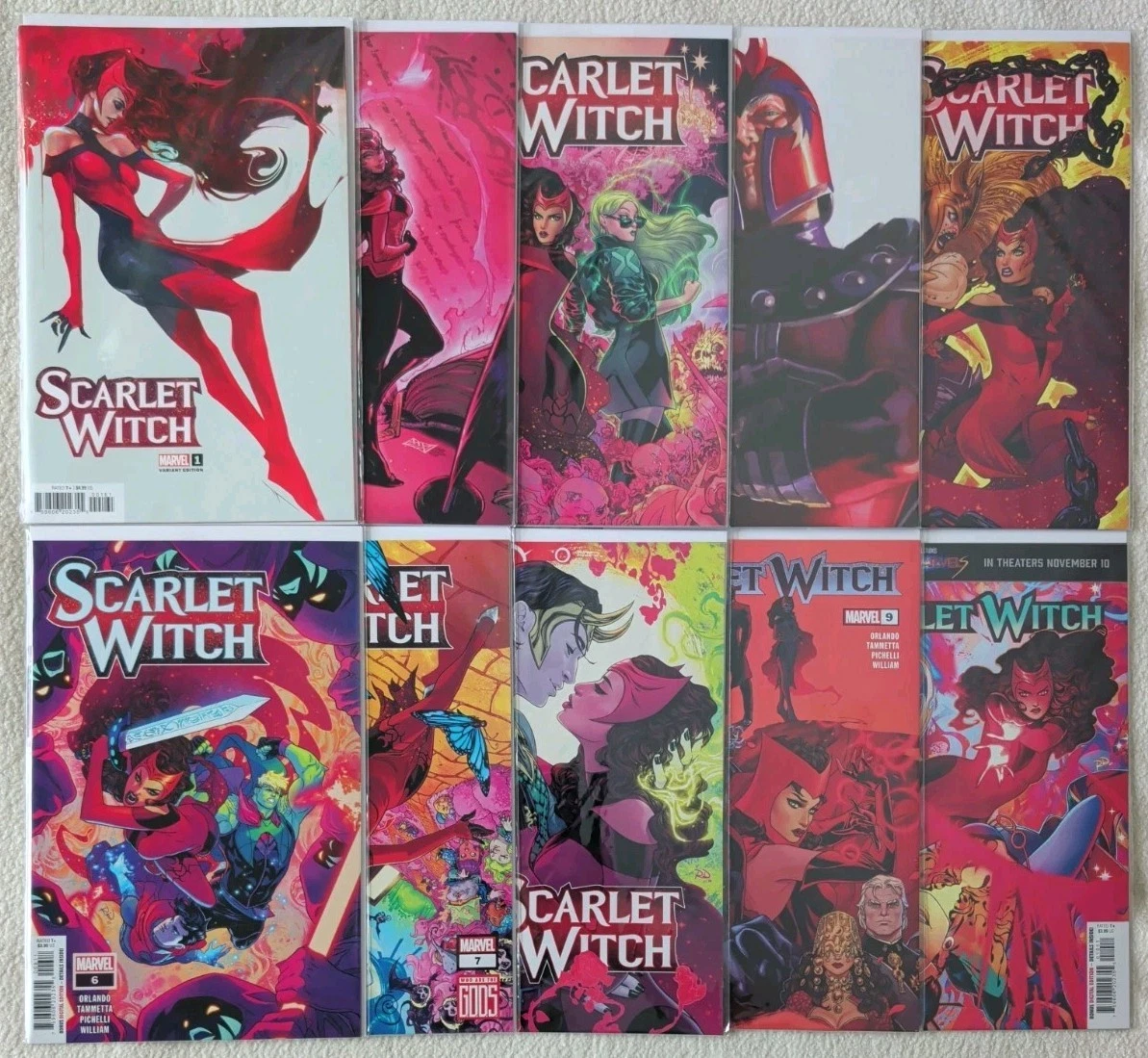 Scarlet Witch Complete Series Comics, Graphic Novels & TPBs for