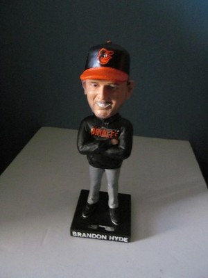 Baltimore Orioles Brandon Hyde 2023 AL Manager of the Year Bobblehead No Plaque