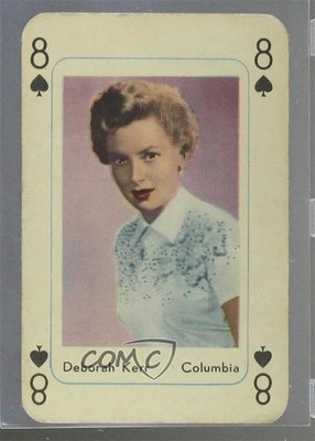 1959 Maple Leaf Playing Cards R 778-1 Deborah Kerr 0f3