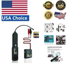 Professional Circuit Diagnosis Tool:  DC 6-42V Fault Finder with Buzzer Alerts