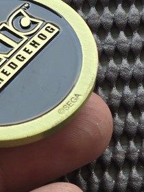 Tails Sonic Sega Shop UK Coin Medal Exclusive Rare Promo GENESIS SATURN CD 32