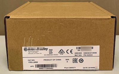 New AB Sealed  1783-LMS8 Ser A Stratix 2500 8-Port Managed Switch