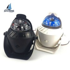 BUSSOLA NAUTICA MODELLO FINDER 2" 5/8 -ALTA VELOCITA- ILLUMINATA 12V CON STAFFA