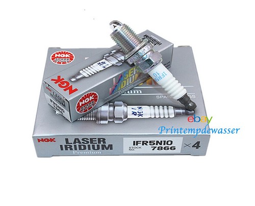 8PC X NGK IFR5N10 7866 Laser Iridium Resistor Spark Plug for JAGUAR & LAND ROVER - Picture 10 of 20