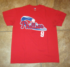 Philadelphia Phillies T-Shirt  MLB Baseball Red Medium Graphic Domenic Brown