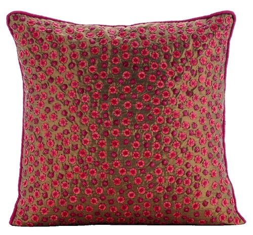 Burberry Italy Made Silk Cushion Cover Luxury Decorative Pillow