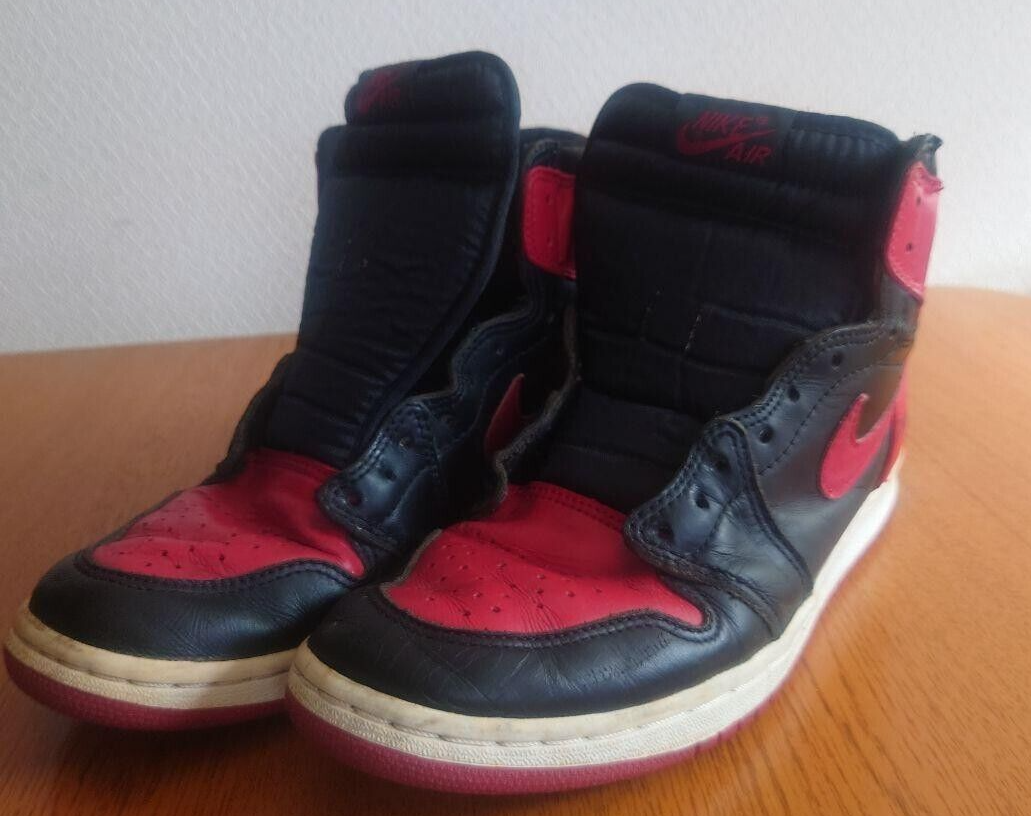 Nike Shoes ''Bred'' Air Jordan 1 Retro High 94 reprint Nike Shoes ''Bred'' Air Jordan 1 Retro High 94 reprint