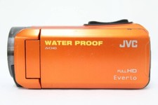 JVC GZ-R300-D Everio Full HD Camcorder Water Proof Orange Good