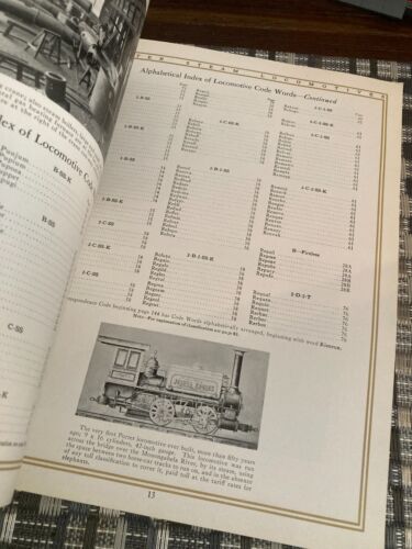 Porter Steam Locomotives - Light & Heavy: A Original 13th Edition Steam Catalog - Foto 18 di 24