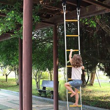 Feuerleiter Strickleiter Feuerfeste Rettungsleiter für Brandbekämpfung 10m 200KG