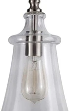 Park Harbor PHPL5481BN Milford 6-in Wide Single Light Mini Pendant