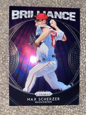 2019 Panini Prizm #B8 Max Scherzer Brilliance ~ Washington Nationals