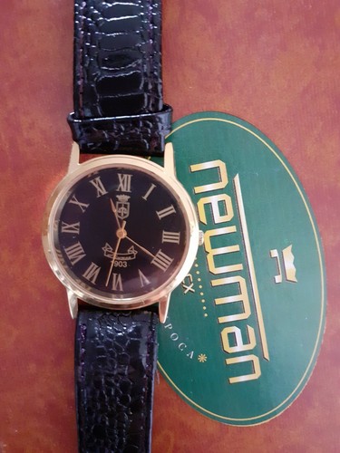Orologio da polso Newman uomo vera pelle 1903 Principato di Monaco | eBay