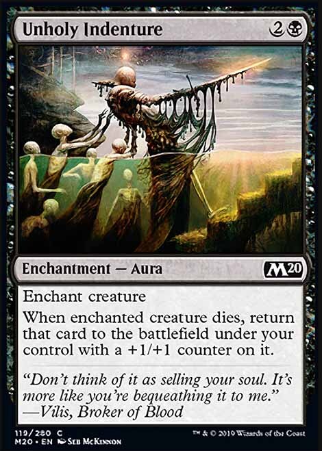 MTG Magic the Gathering Unholy Indenture (119/357) Core Set 2020 LP