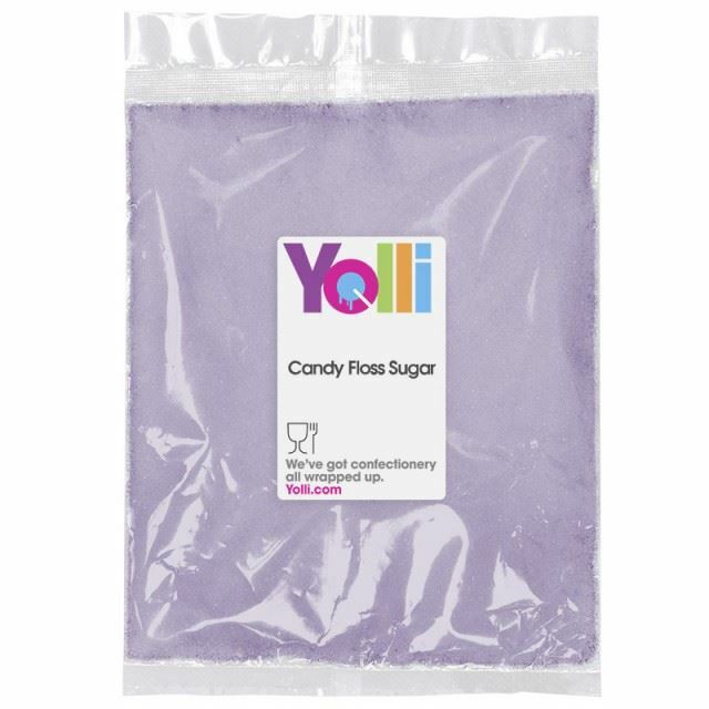 Purple Candy Floss Sugar 100g Apple Flavour