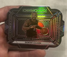 [Serial #/75] 2020-21 Panini Obsidian No. 2 Eclipse Etch Purple Damian Lillard