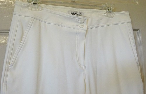 misses winter white pants