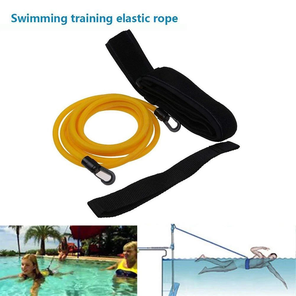 L Swim Training Exercise Belts Rope Swimming Harness Resistance