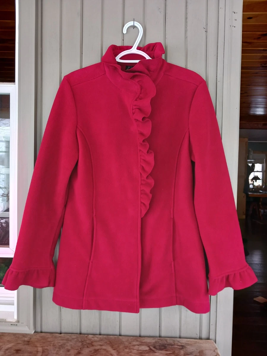 Red frill jacket sale