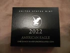 2022-W Uncirculated American Silver Eagle One Ounce Coin