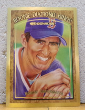 BASEBALL CARD DONRUSS ROOKIE DIAMOND KINGS NOMAR GARCIAPARRA RED SOX 07143/10000