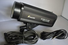FANCIER Studio Flash Fan300B Photography Light w/Power  Plug Adapter Cables