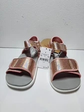 SEE KAI RUN Girls Iridescent Pink Logan Sandals Water Friendly TODDLER 