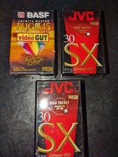 Kasetten VHS C BASF & JVC