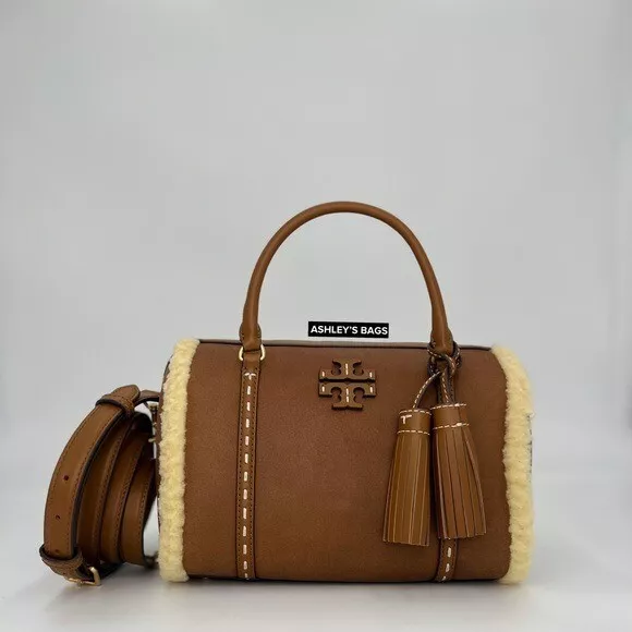 Tory burch shearling bag hotsell