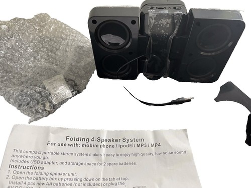 Panasonic SC-HC28 CD Player iPod iPhone Mini Compact Hi-Fi Speaker