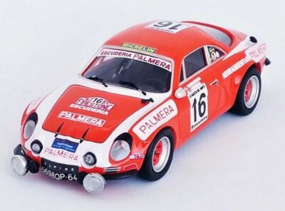 Trofeu Spark Renault Alpine A110 Firestone 1976 1/43 – Résine, Neuf