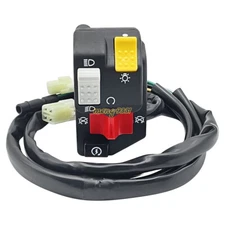 Handlebar Control Switch Start Kill Stop Headlight for Honda Recon 250 TRX250TM