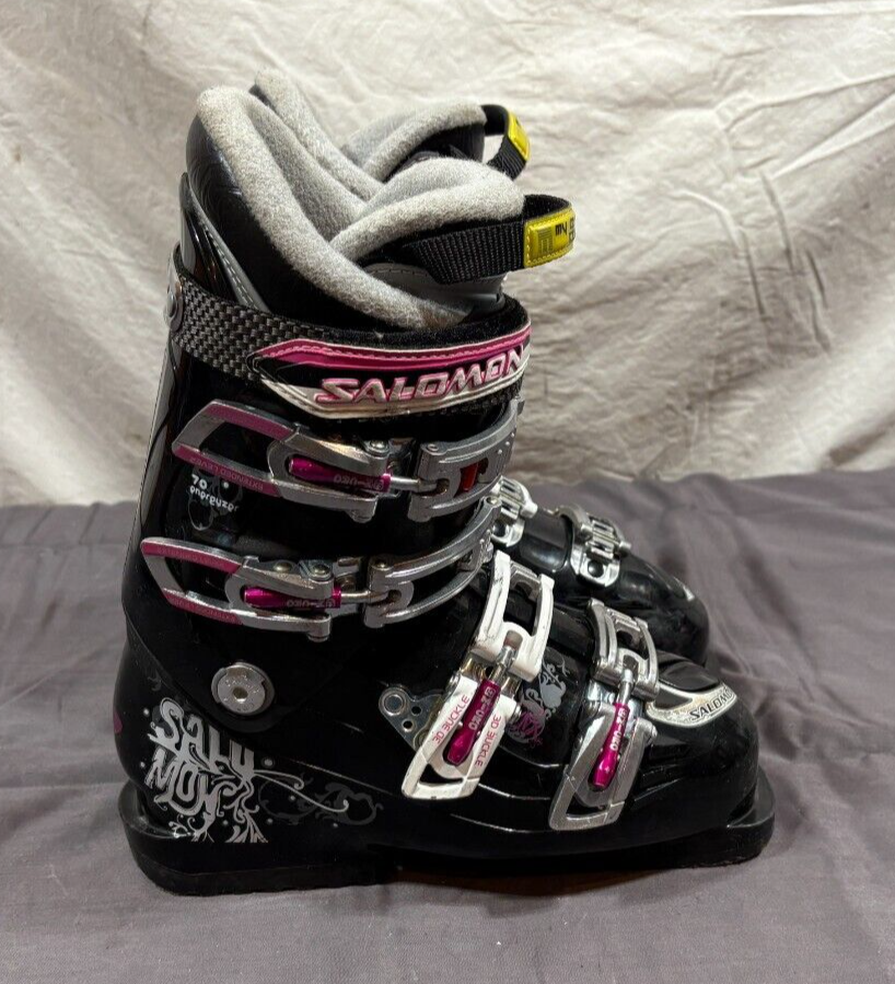 Scarponi da sci alpino Salomon MYNX Energyzer 70 fodera comfort MDP 23 US 6 OTTIMI